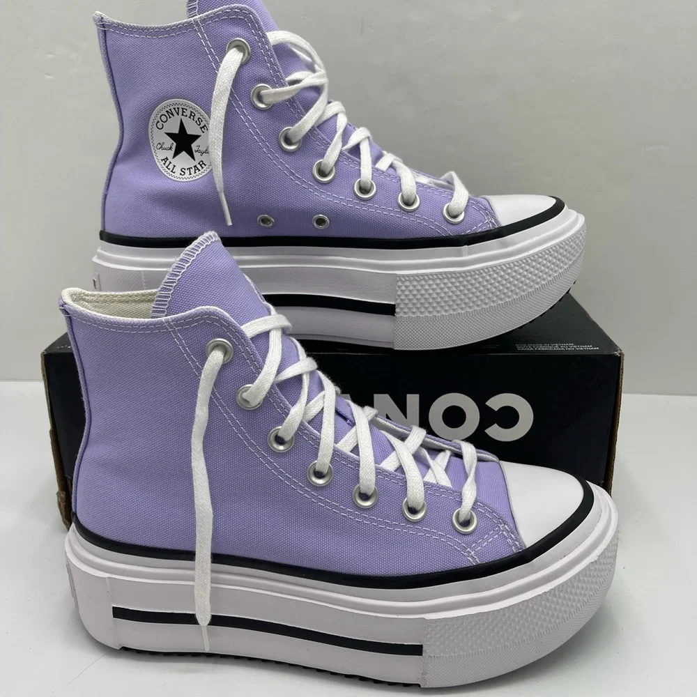 Converse WMNS Platform Sneakers High-Tops
CTAS LIFT DOUBLE STACK HI VIOLET HEAT/ - Picture 1 of 16
